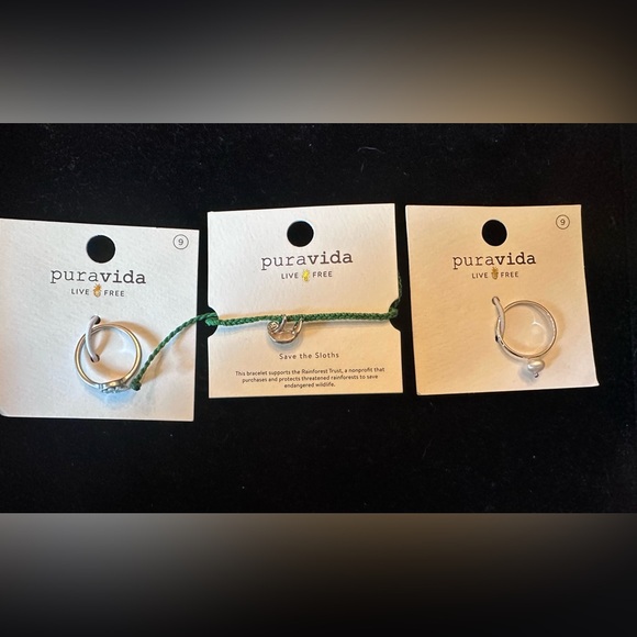 2 Pure Vida Rings and Bracelet - Perfect Gift!- Three items!!! - Picture 1 of 9